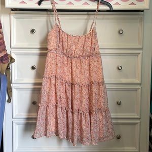 Floral Spaghetti Strap Dress